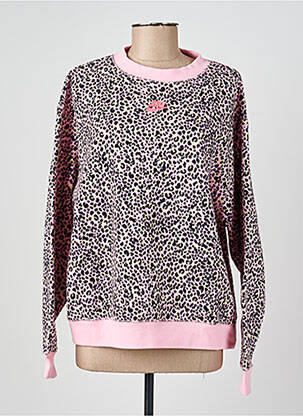 Sweat-shirt stretch manches longues rose NIKE femme