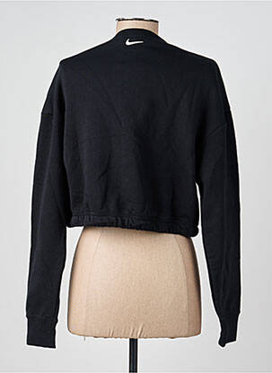 Sweat-shirt stretch manches longues noir NIKE femme