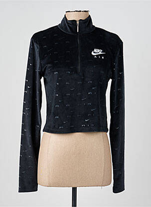 T-shirt manches longues manches longues noir NIKE femme