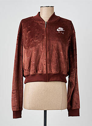 Veste casual poches marron NIKE femme