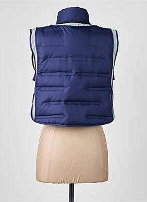 Doudoune finition intérieure doublure satiné sans capuche bleu NIKE femme