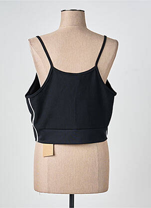 Top stretch fines bretelles noir NIKE femme