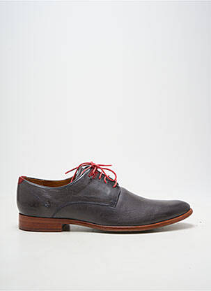 Derbies bout rond talon bas gris MELVIN & HAMILTON homme