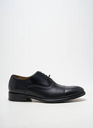 Derbies tissage satiné talon bas noir YVES SAINT CLAIR homme