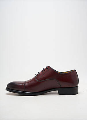Derbies bout rond talon bas violet YVES SAINT CLAIR homme