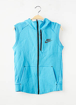 Veste casual col col montant bleu NIKE garçon