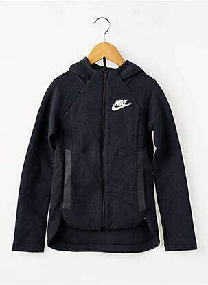 Veste casual poches noir NIKE fille