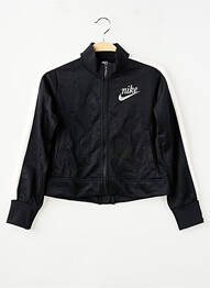 Veste casual col col montant noir NIKE garçon