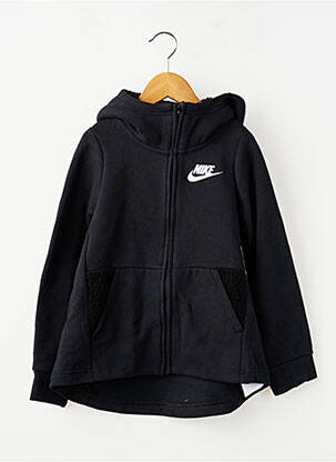 Veste casual poches noir NIKE fille