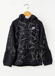 Veste casual poches noir NIKE garçon