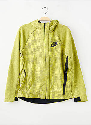 Veste casual poches vert NIKE garçon