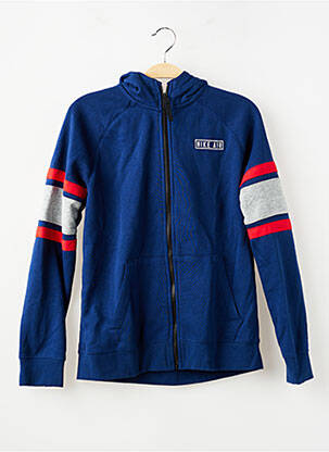 Veste casual poches bleu NIKE garçon