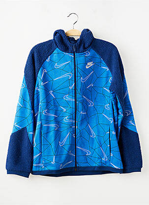 Veste casual poches bleu NIKE garçon