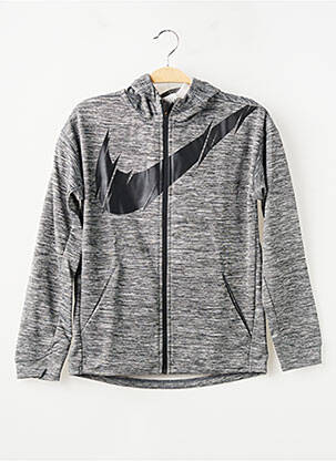 Veste casual poches gris NIKE garçon