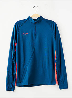 T-shirt manches longues manches longues bleu NIKE garçon