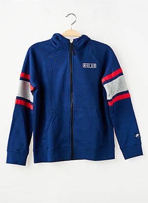 Veste casual poches bleu NIKE garçon