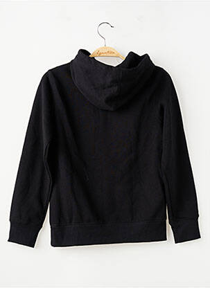 Sweat-shirt à capuche col rond manches longues noir NIKE garçon