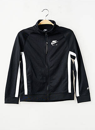 Veste casual poches noir NIKE garçon