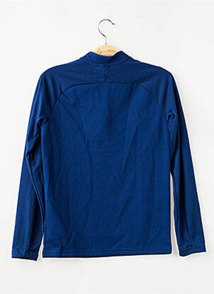 Sous-pull coupe cintrée manches longues bleu NIKE enfant