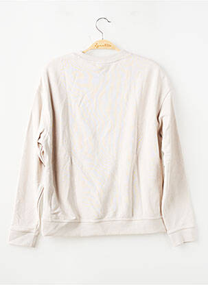 Sweat-shirt stretch manches longues beige NIKE garçon