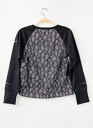 T-shirt manches longues manches longues noir NIKE fille