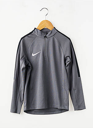 T-shirt manches longues manches longues gris NIKE enfant