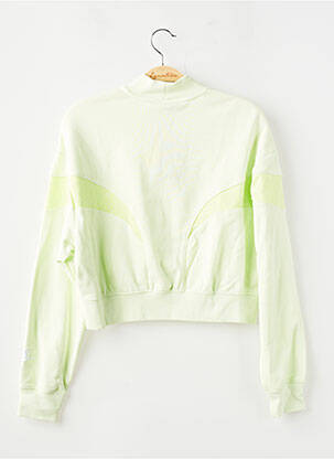 Sweat-shirt coupe over-size manches longues vert NIKE femme