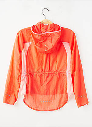 Coupe-vent poches a capuche orange NIKE fille