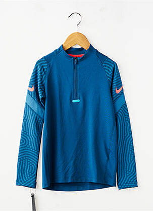 T-shirt manches longues manches longues bleu NIKE garçon