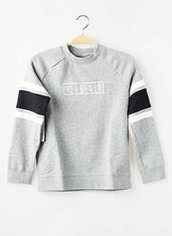 Sweat-shirt stretch manches longues gris NIKE garçon