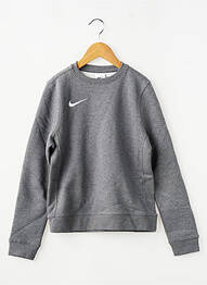 Sweat-shirt sérigraphie manches longues gris NIKE enfant
