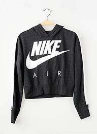 Sweat-shirt manches longues manches longues gris NIKE fille