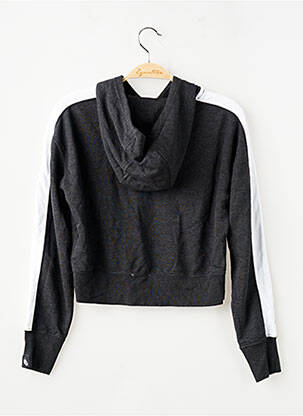 Sweat-shirt stretch manches longues gris NIKE fille
