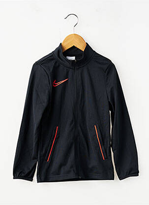 Veste casual poches noir NIKE enfant