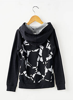 Veste casual col rond noir NIKE fille
