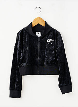 Veste casual poches noir NIKE fille