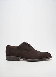 Derbies bout rond talon bas marron YVES SAINT CLAIR homme