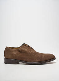 Derbies bout rond talon bas marron YVES SAINT CLAIR homme