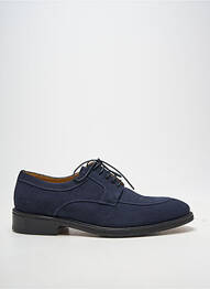 Derbies bout rond talon bas bleu YVES SAINT CLAIR homme
