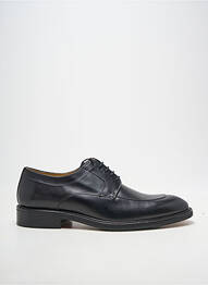 Derbies tissage satiné talon bas noir YVES SAINT CLAIR homme