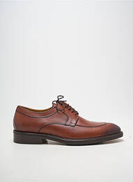 Derbies bout rond talon bas marron YVES SAINT CLAIR homme