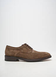 Derbies bout rond talon bas marron YVES SAINT CLAIR homme
