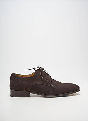 Derbies bout rond talon bas marron YVES SAINT CLAIR homme