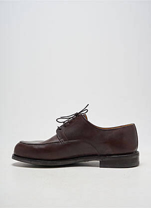 Derbies  talon bas marron HARDRIGE homme