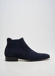 Bottines/boots talon bas talon bas bleu YVES SAINT CLAIR homme
