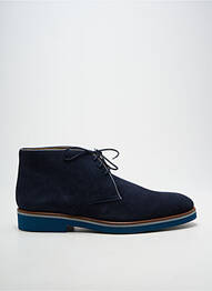 Bottines/boots fermeture lacets talon bas bleu YVES SAINT CLAIR homme