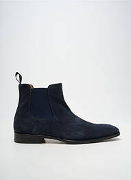 Bottines/boots talon bas talon bas bleu YVES SAINT CLAIR homme