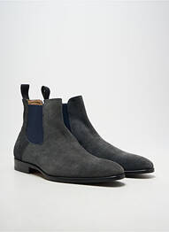 Bottines/boots talon bas talon bas bleu YVES SAINT CLAIR homme