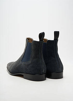 Bottines/boots talon bas talon bas bleu YVES SAINT CLAIR homme