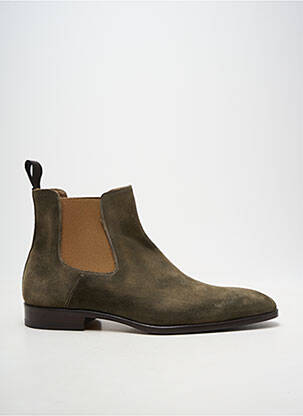 Bottines/boots talon bas talon bas vert YVES SAINT CLAIR homme